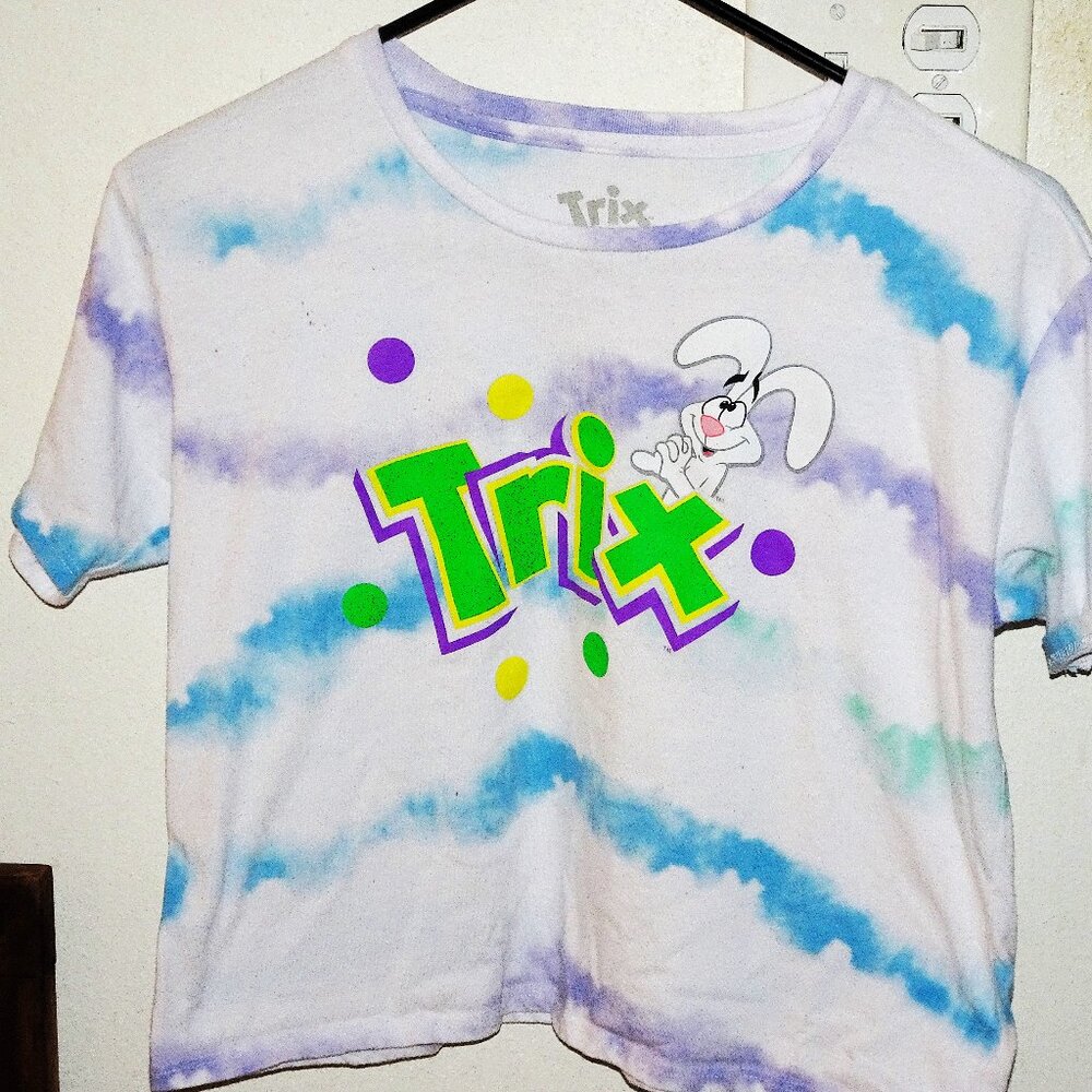 Trix Cereal Cropped Top Womens